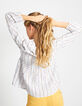 Top blanco roto rayas de colores-3