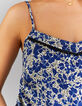Top lencero cobalto maxi flores I.Code -2