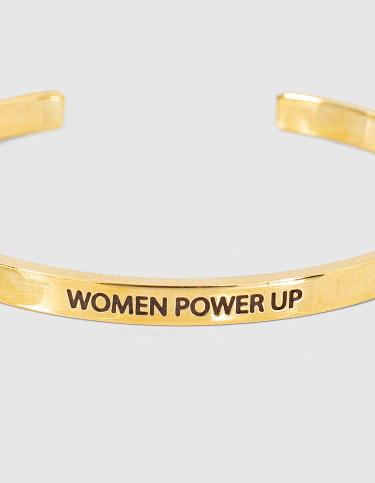 Armreif mit graviertem Schriftzug Bangle up x I.Code-4