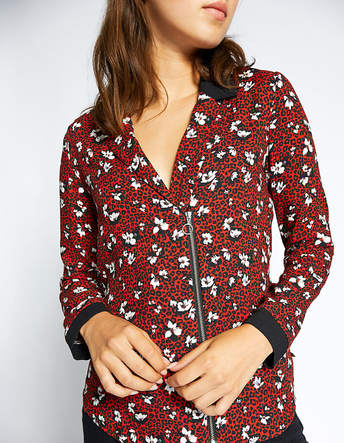 Chemise à imprimé léopard - Léopard - - 20.00