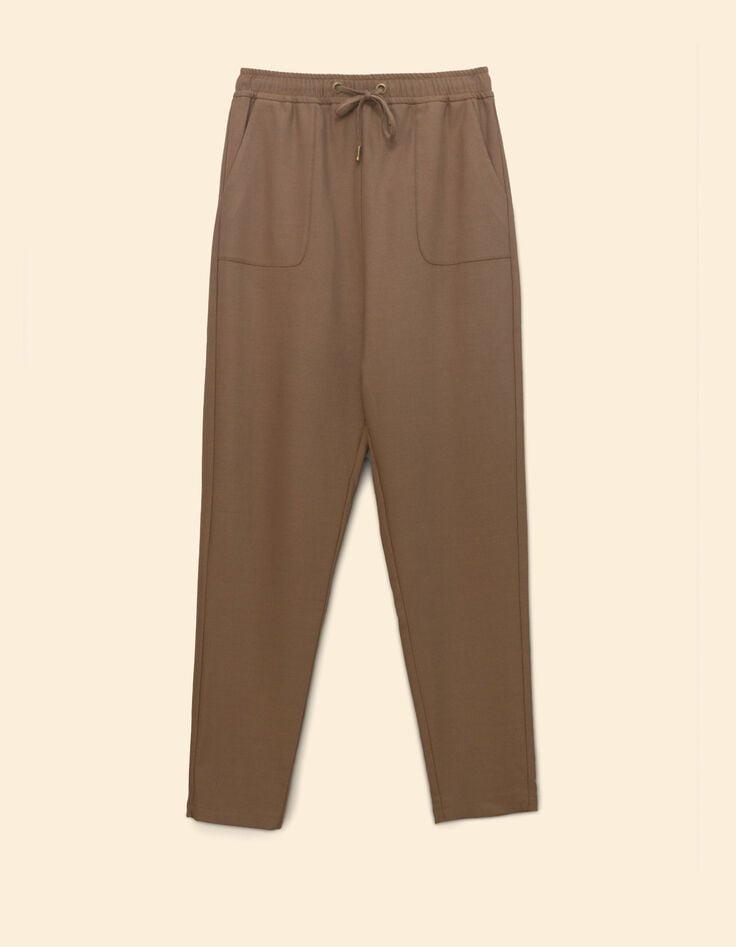 I.Code camel joggers with elasticated waist-6 I.Code camel joggers with elasticated waist-6