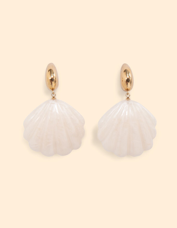 I.Code shell earrings-2