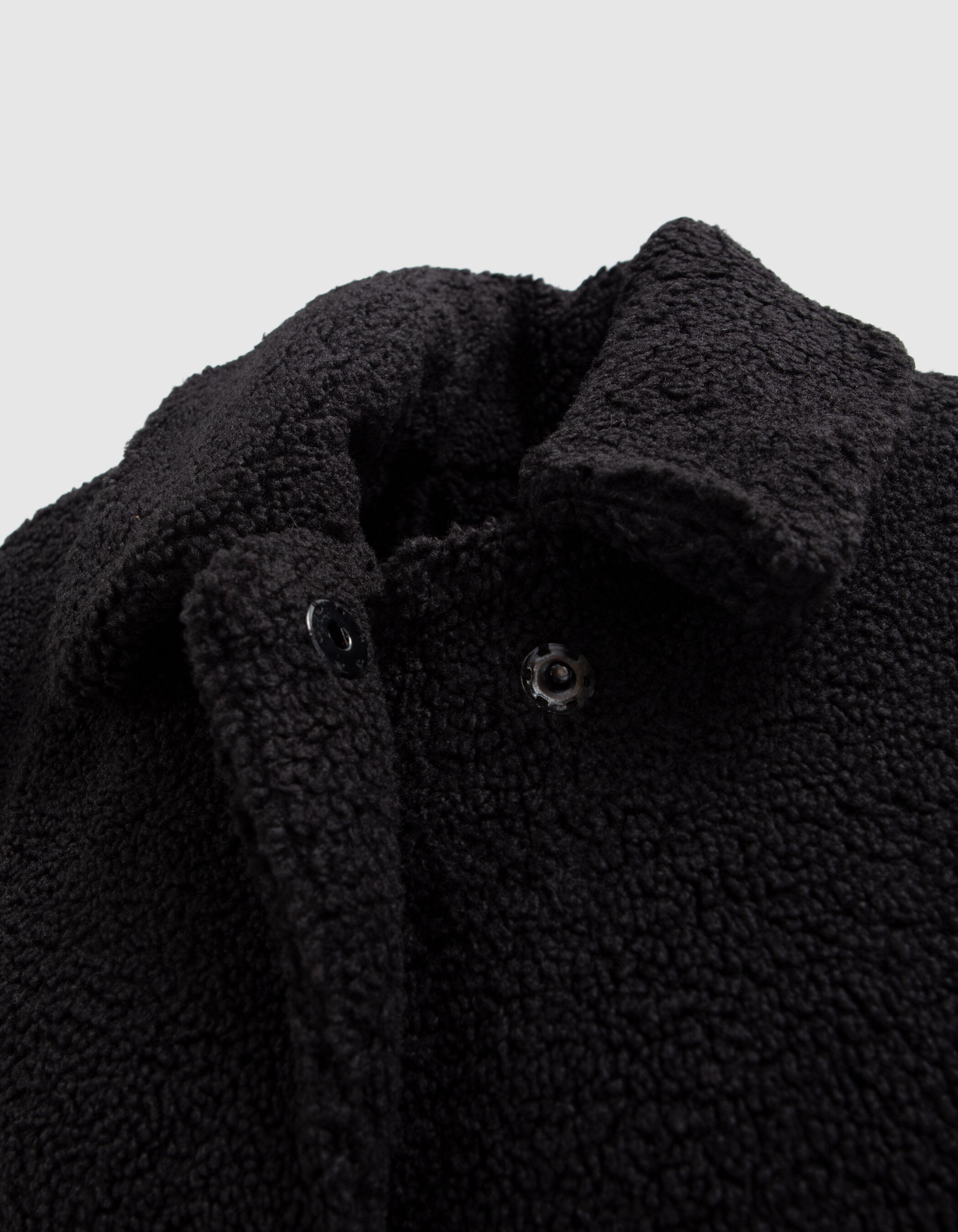 Manteau sherpa 2025 noir