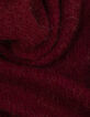 Jersey cuello V burdeos punto MARINE I.Code-9