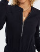 Marine-Jumpsuit mit Reißverschluss aus Fleece I.Code-6