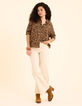 I.Code leopard print shirt-6