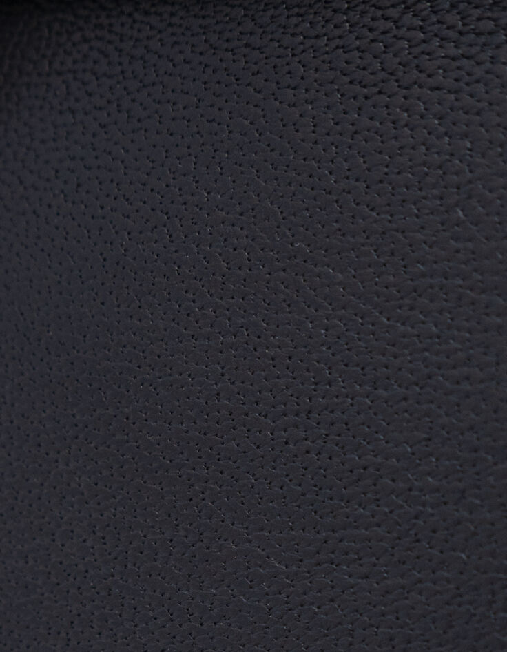 Handytasche 111 schwarz Leder Schulterriemen Nieten Damen-6