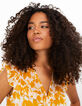 Top jaune à imprimé maxi fleurs I.Code-2