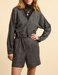Combishort anthrazit faux-uni  I.Code-2