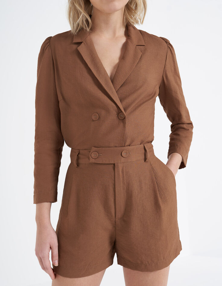 Shorts in irisierendem Fauve I.Code-2 Shorts in irisierendem Fauve I.Code-2