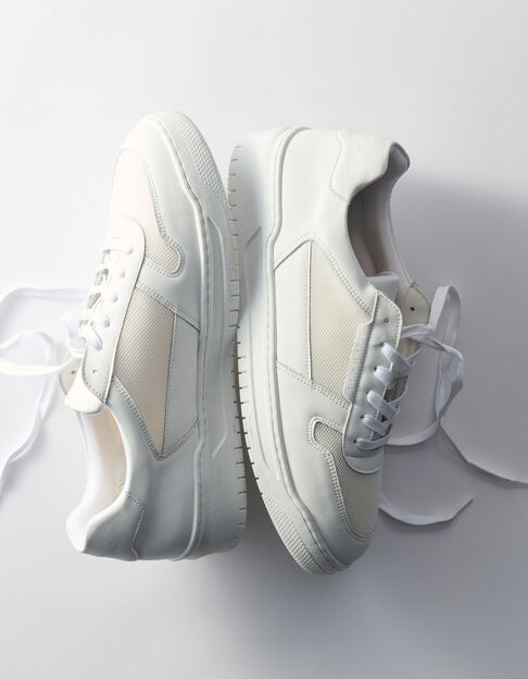 Schwarze Herrensneakers aus Mischgewebe - IKKS