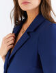 Robe tailleur indigo boutonnée I.Code-6