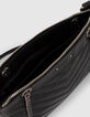 1440 Reporter Tasche Damen gesteppte Leder doppelt-5