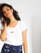 Tee-shirt blanc cassé Super Girl I.Code-5
