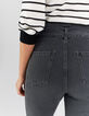 Grijze slouchy jeans inzetten en ceintuur I.Code-10