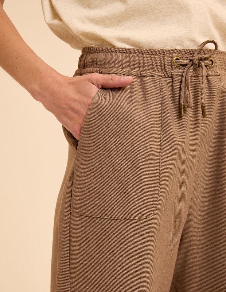 I.Code camel joggers with elasticated waist-5 I.Code camel joggers with elasticated waist-5