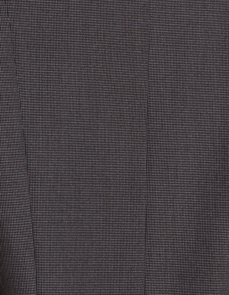 Veste de costume anthracite motif pied-de-puce I.Code-7