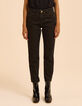 Bruine recht jeans luipaardprint Héléna I.Code-4
