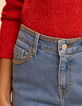 I.Code blue straight jeans with seam details-4