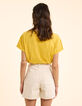 Short écru en denim I.Code-4