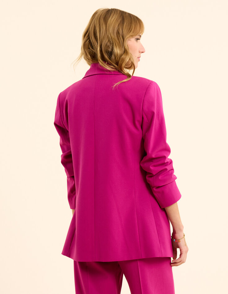 Lila zweireihige Anzugjacke I.Code-6