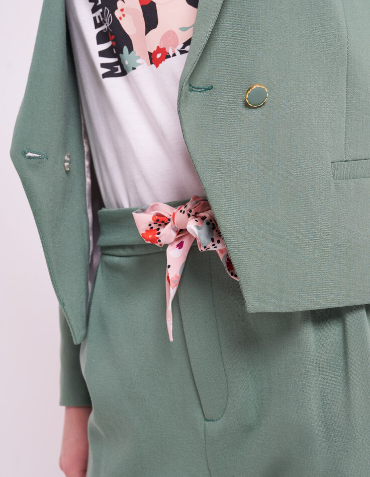 I.Code almond green suit jacket-4 I.Code almond green suit jacket-4
