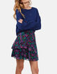Marine sweater borduursel bloemen I.Code -2