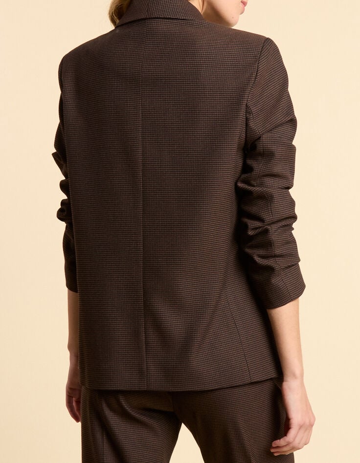 Camel blazer pied-de-puce-motief I.Code-3 Camel blazer pied-de-puce-motief I.Code-3
