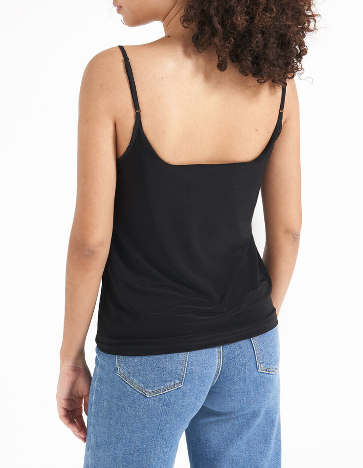 I.Code black Free Boobs top with integrated bra-3