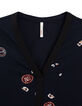 Robe navy écussons I.Code-2