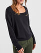 Pull noir tricot avec boutons manches I.Code-3