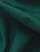 Top vert broderie anglaise boutonnage croisé I.Code-7