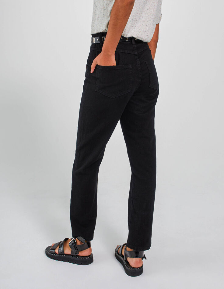 Vaqueros slouchy grises botones fantasía I.Code-3