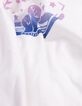 Tee-shirt manches courtes blanc message et poings I.Code-9
