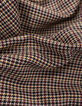 Veste de tailleur beige motif pied-de-puce I.Code-7