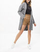 Grauer Trenchcoat mit rotem Glencheckmotiv I.Code-3