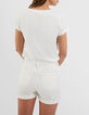 Camiseta blanco bohemio mensaje I.Code -4