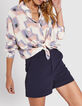 I.Code ecru shirt with cactus arty motif-1
