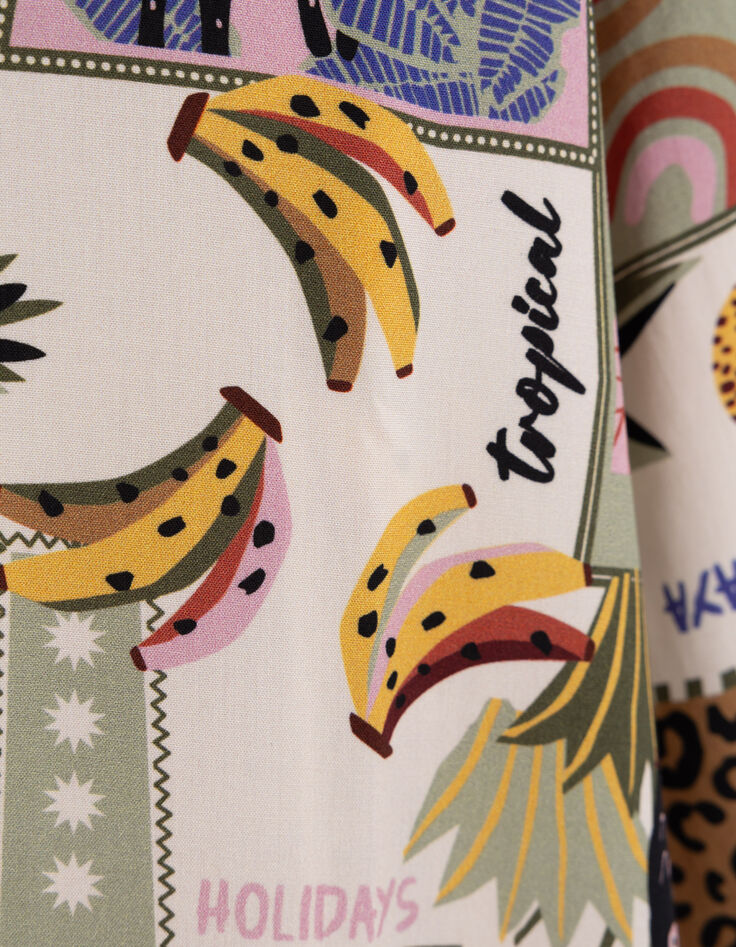 Banana Patchwork-Hemd I.Code-8