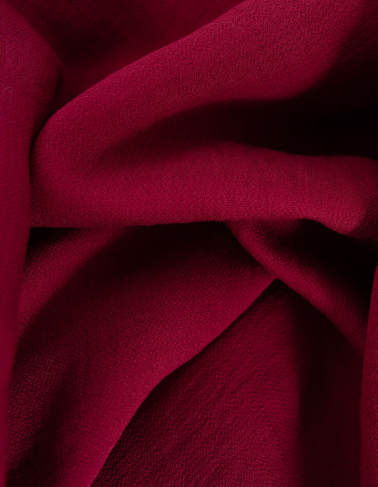 Roze jurk lange mouwen opzij te knopen I.Code-8 Roze jurk lange mouwen opzij te knopen I.Code-8
