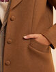 I.Code camel long coat-6