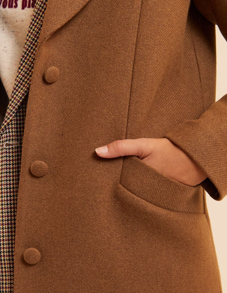 I.Code camel long coat-6 I.Code camel long coat-6