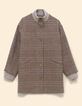 Abrigo camel cuadros I.Code-7