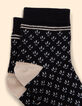 Chaussettes noires, beige, camel I.Code-3