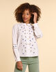 Camisa blanco roto bordados flores I.Code-5