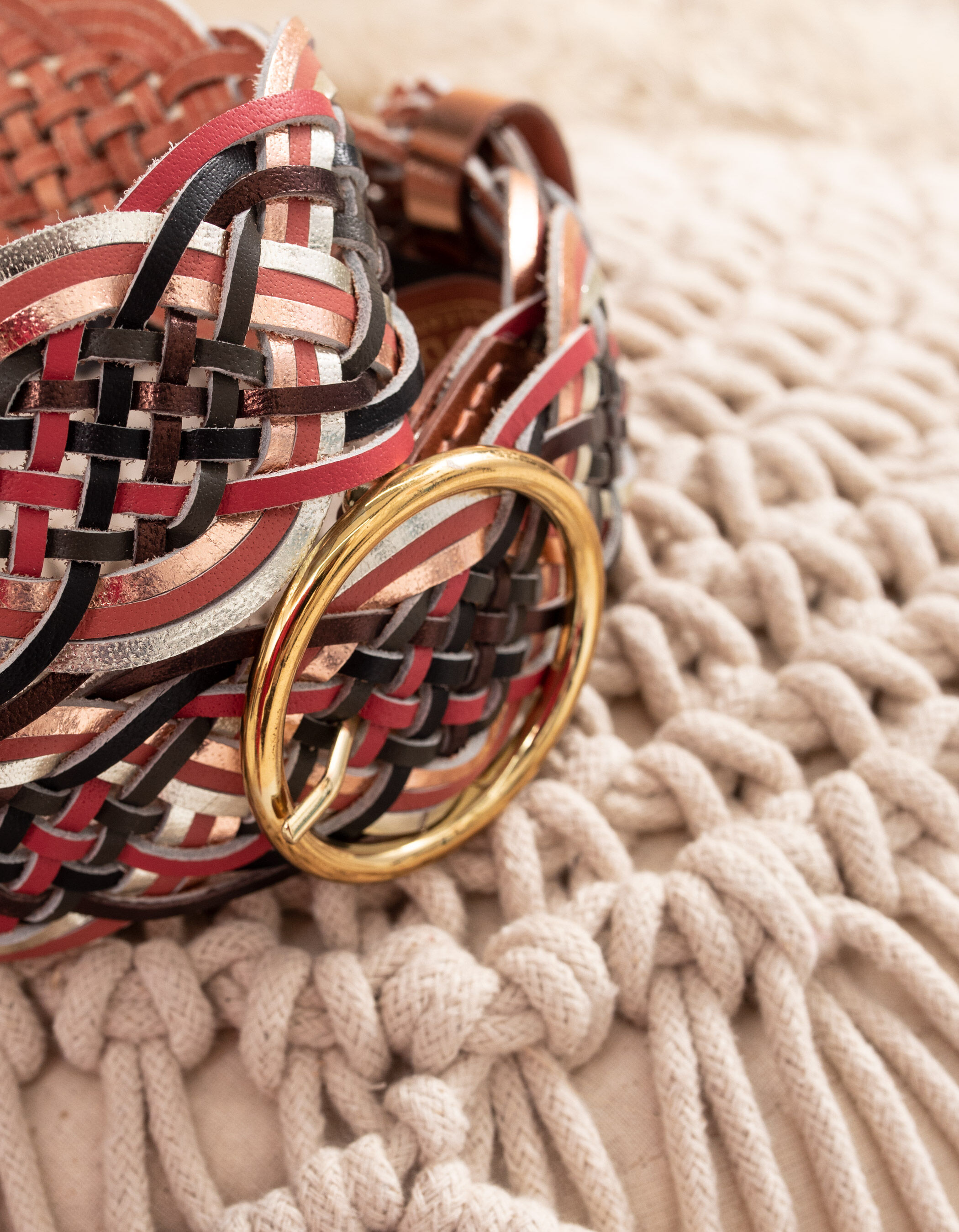 Ceinture large rose shop