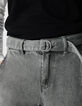 Graue Baggy-Damenjeans aus Lyocell&reg; im Crop-Schnitt-5