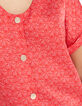 Top coquelicot imprimé minimaliste I.Code-4
