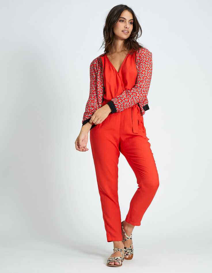 Combinaison pavot jacquard pois I.Code-6