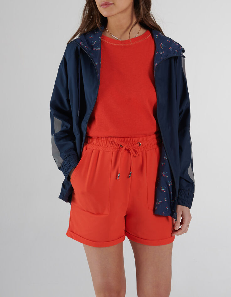 I.Code navy/rollerskate print reversible windcheater-7